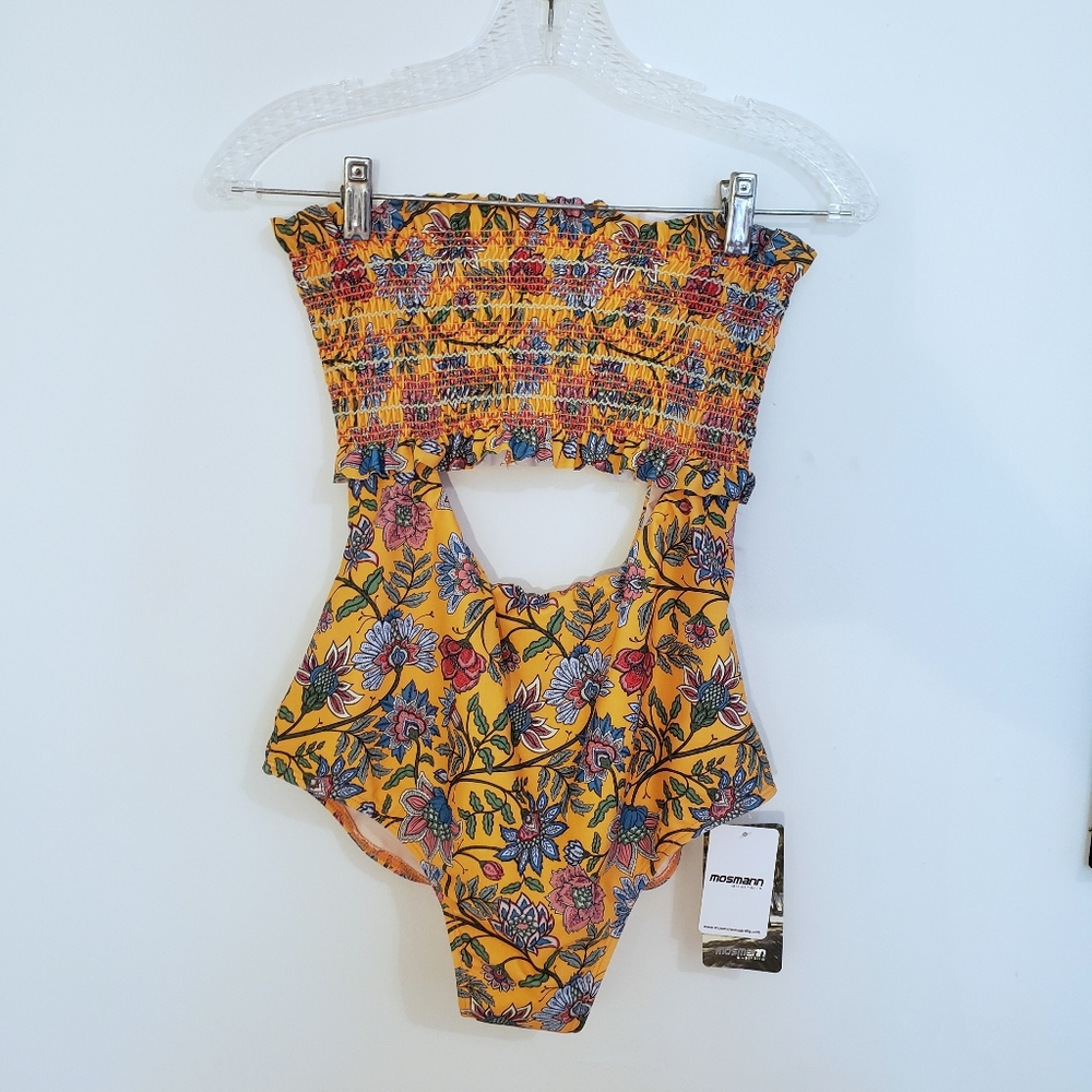 Ribbed One Piece Swimsuit- Zoe Saffron